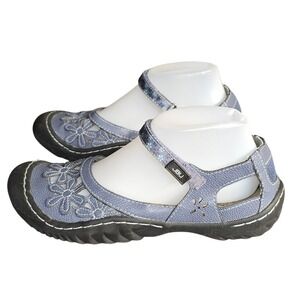 JBU by Jambu Blue Mary Jane Comfort Memory Foam‎ Walking Shoes Womens Size 9